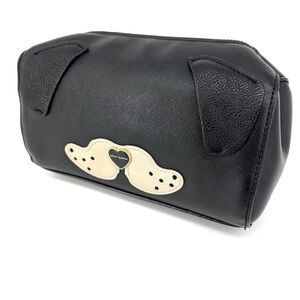 Betsey Johnson Puppy Dog Cosmetic Makeup Bag. PM/